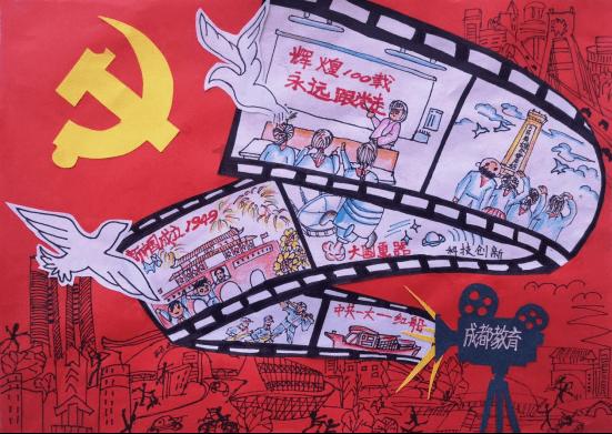 安源区退役军人事务局开展送年画活动